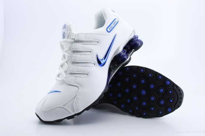 marine et blanc Nike Shox NZ (2)